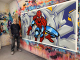 Original Painting 10510 * SPIDERMAN